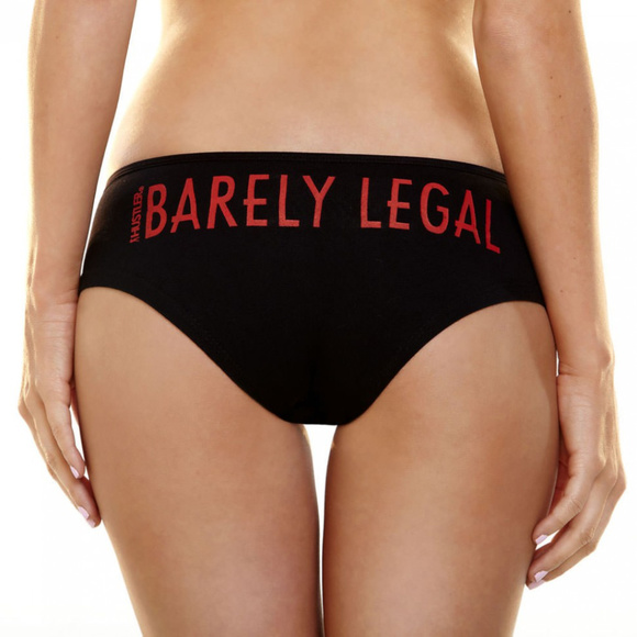 Hustler Lingerie's "BARELY LEGAL" Print Bootyshort - Picture 3 of 3